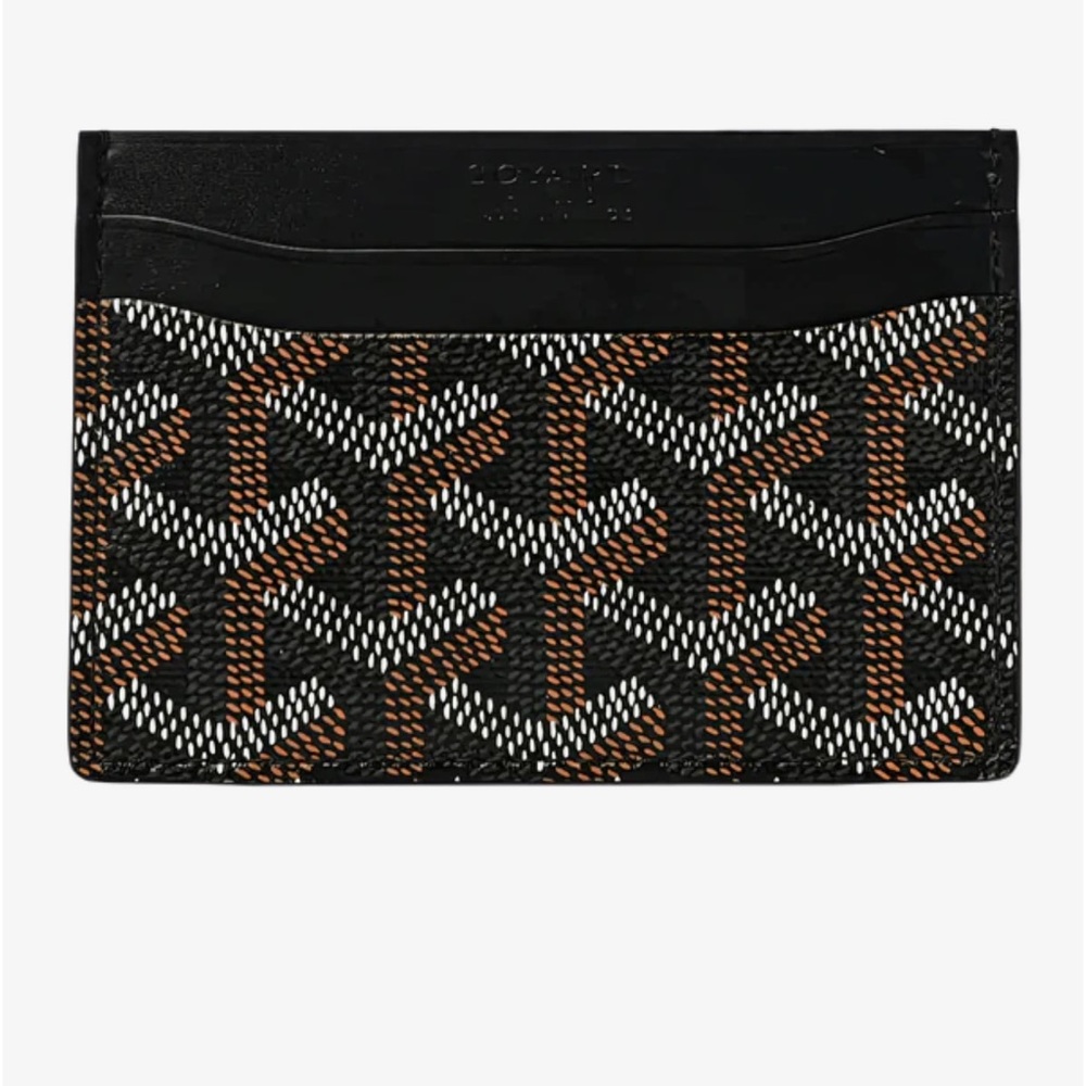 Goyard Black and White Card Holder